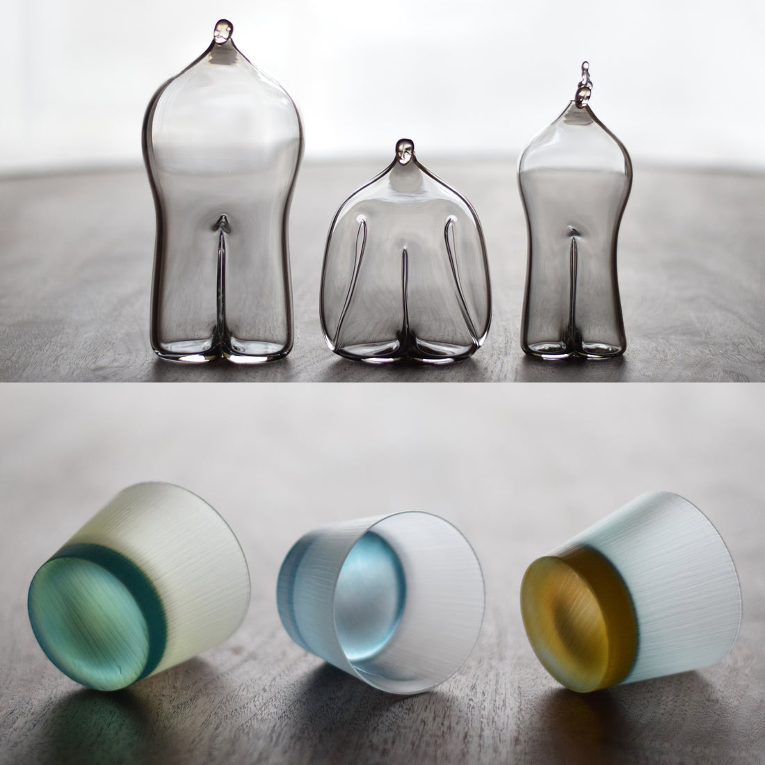 Glass Exhibition / SILENCE and Bottle people