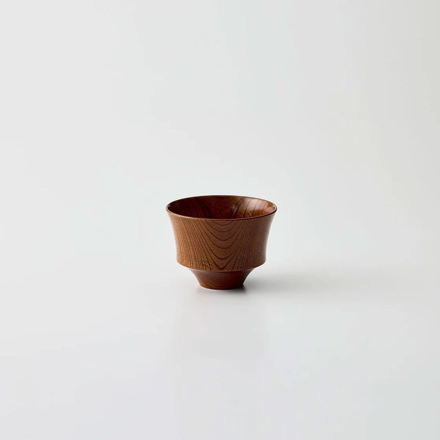 TSUMUGI Soup Bowl Spindle Shape Lacquer Finish
