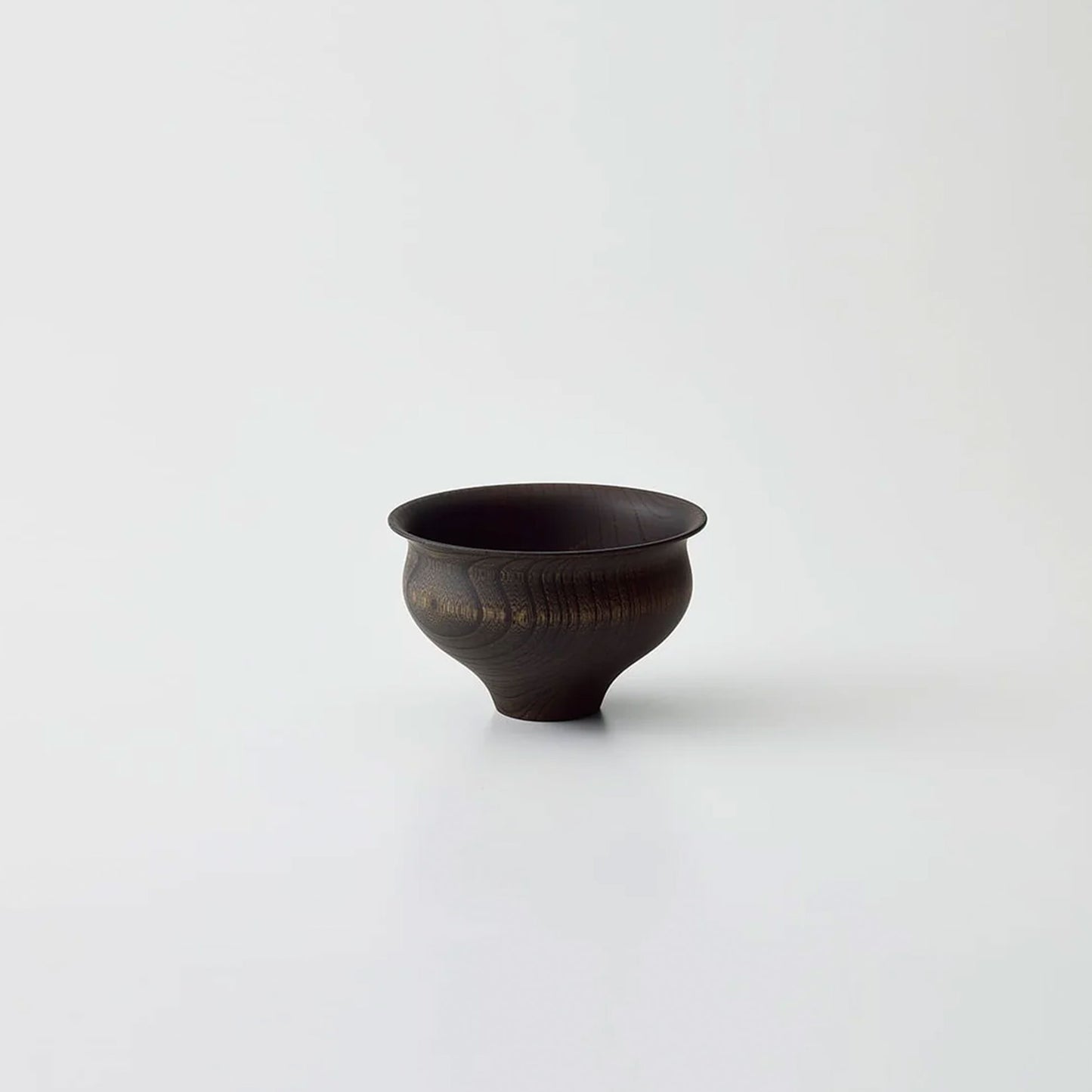 TSUMUGI Soup Bowl Lily Shape Black