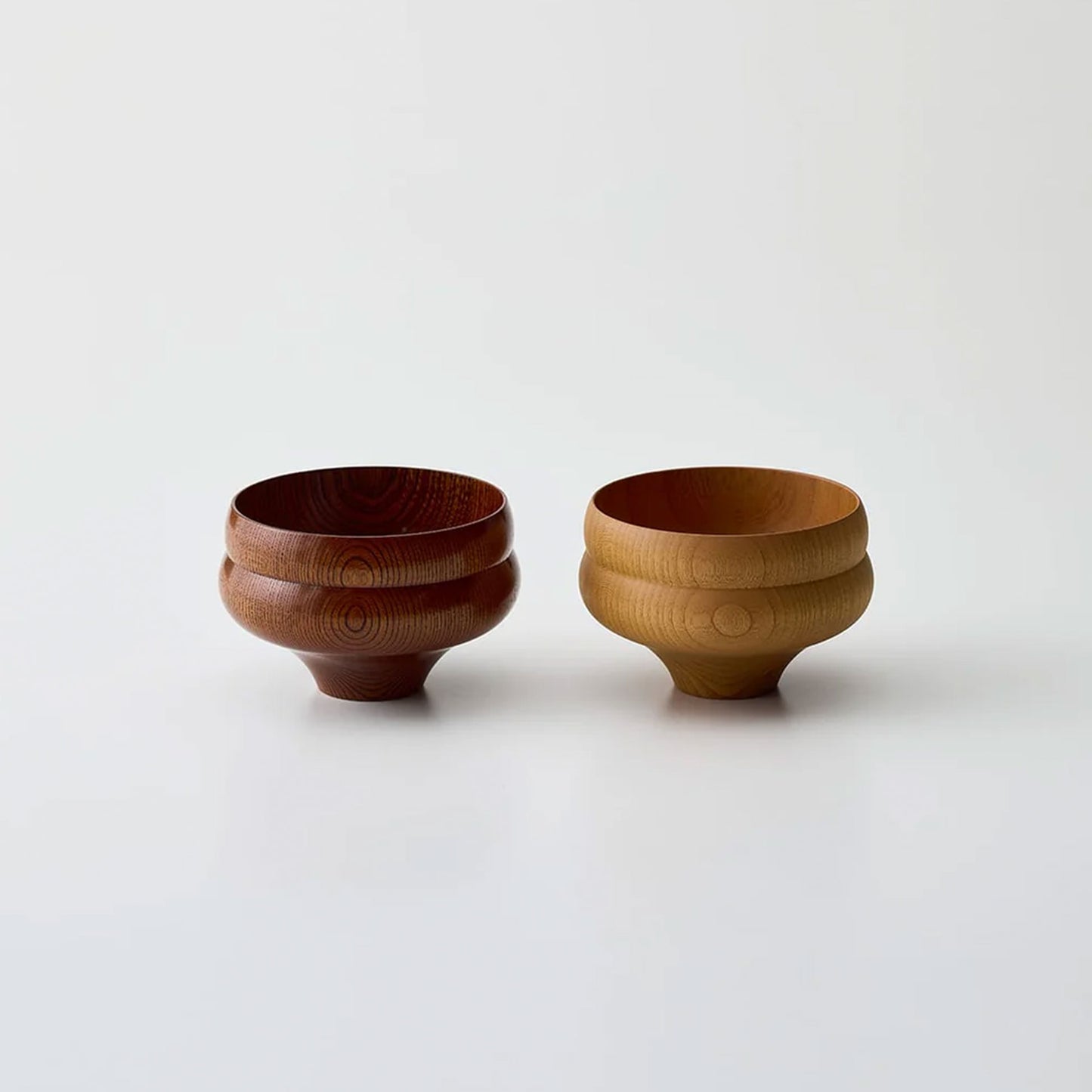 TSUMUGI Soup Bowl Gourd Shape Lacquer Finish