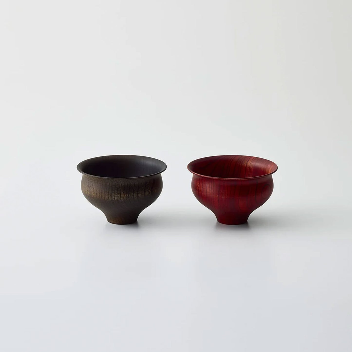 TSUMUGI Soup Bowl Lily Shape Black