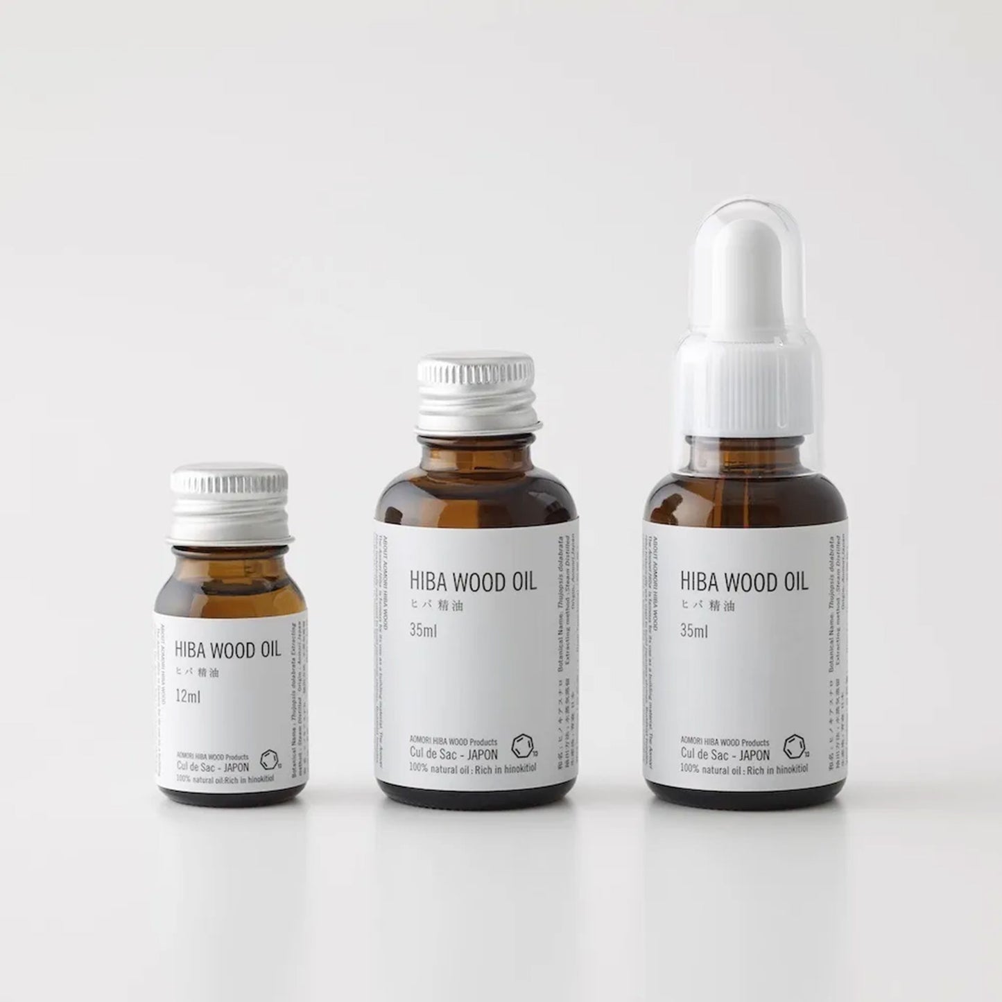 Hiba Wood Essential Oil 35ml with Dropper