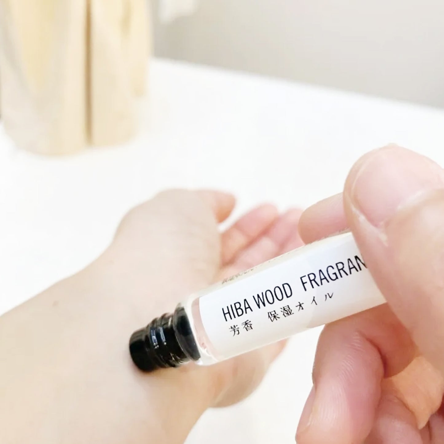 Hiba Wood Fragrance Oil Roller
