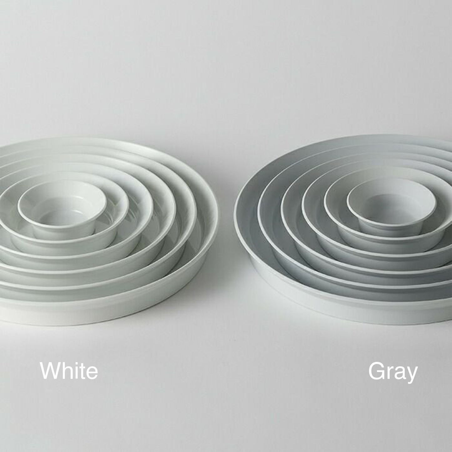 TY Round Deep Plate 120 White
