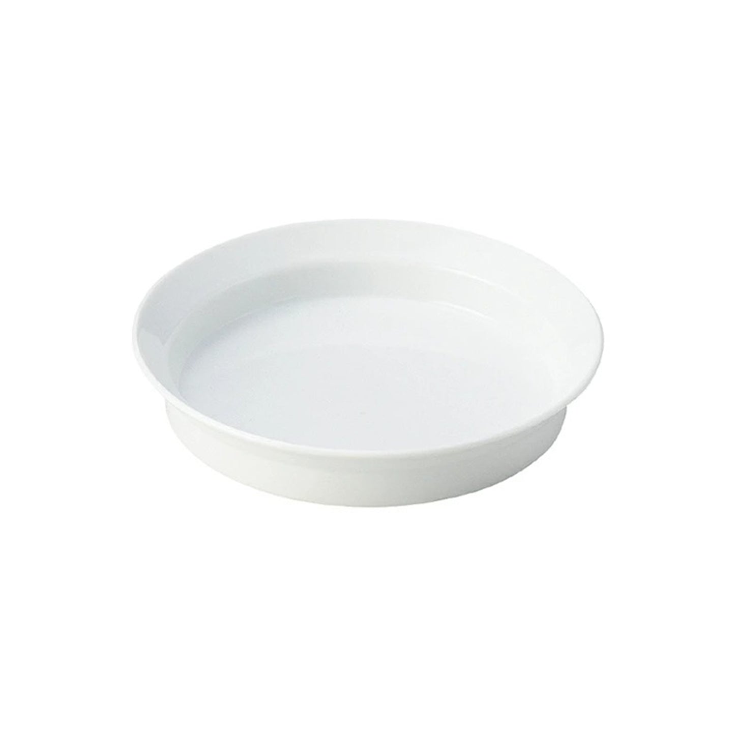 TY Round Deep Plate 120 White