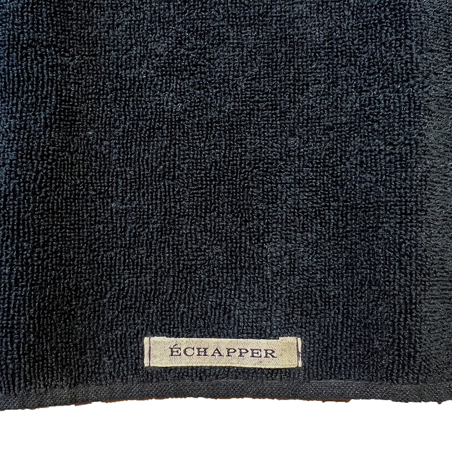 Botanicallity coloured linen towel MINI NAVY