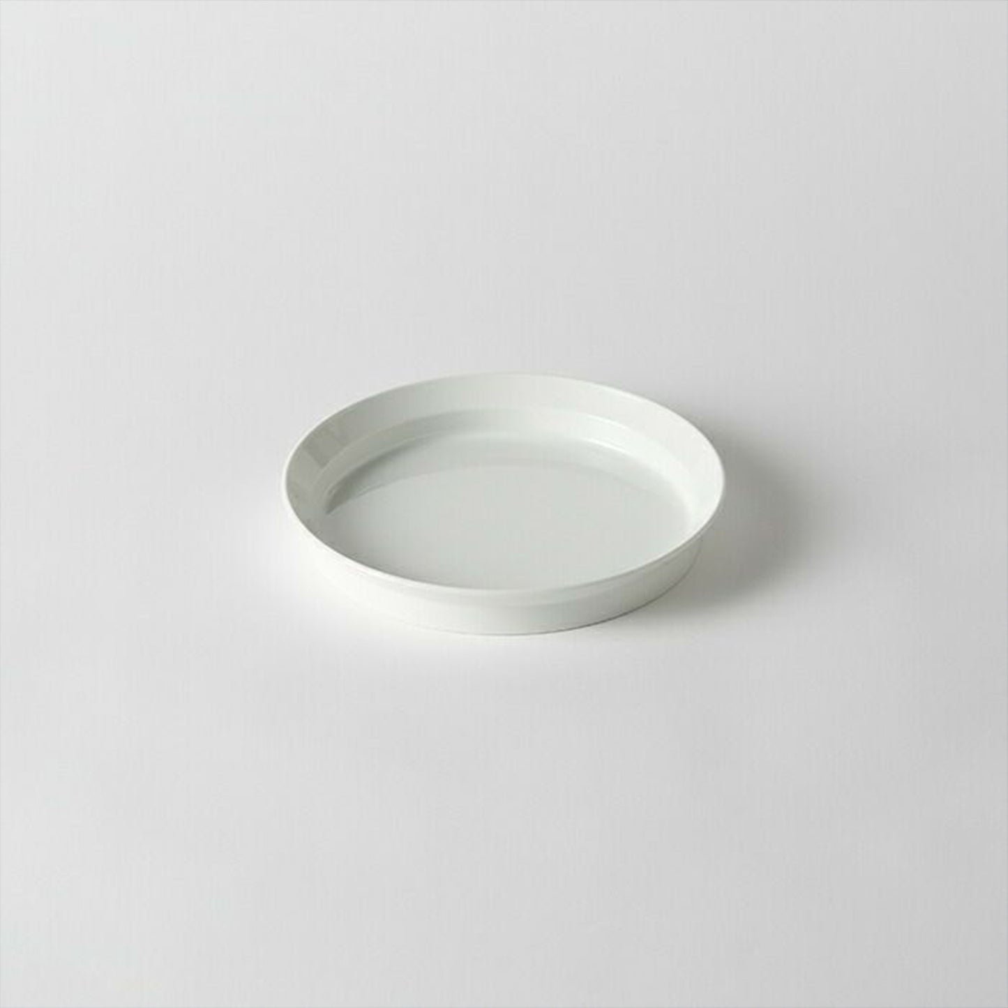 TY Round Deep Plate 200 White