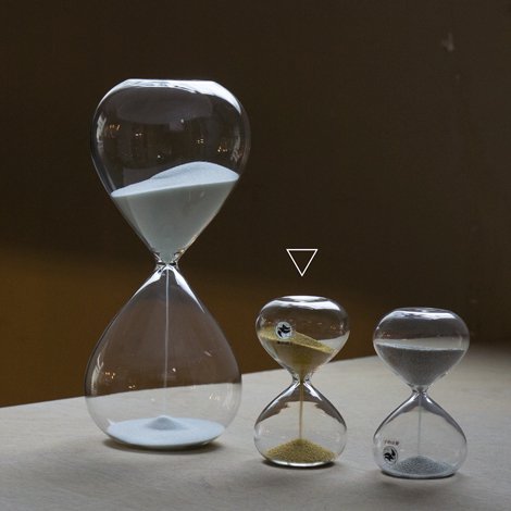 Hourglass gold plating 1min