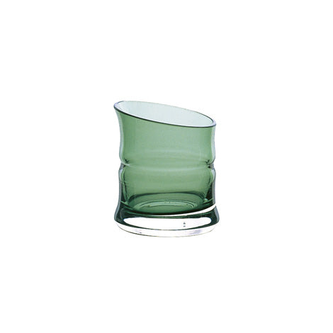 Blue bamboo sake set hirotaglass