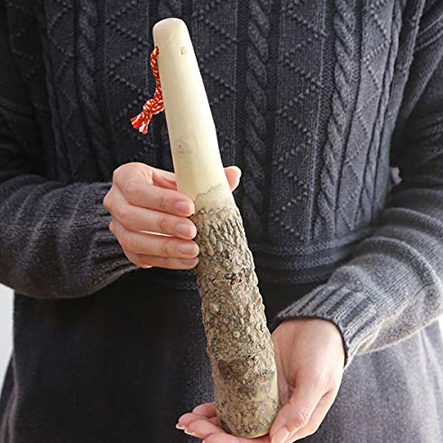 Wooden pestle for 9.52 inch Large
