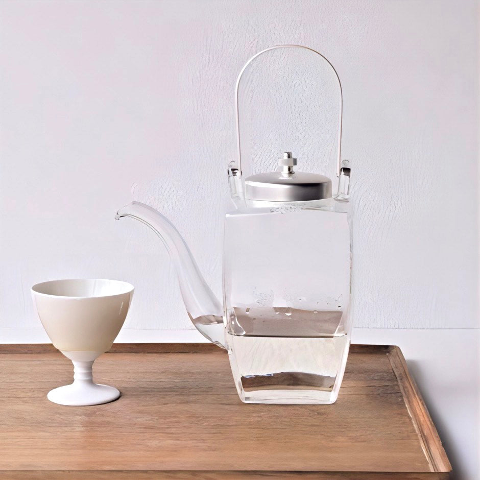 POT Square chirori soft silver finish