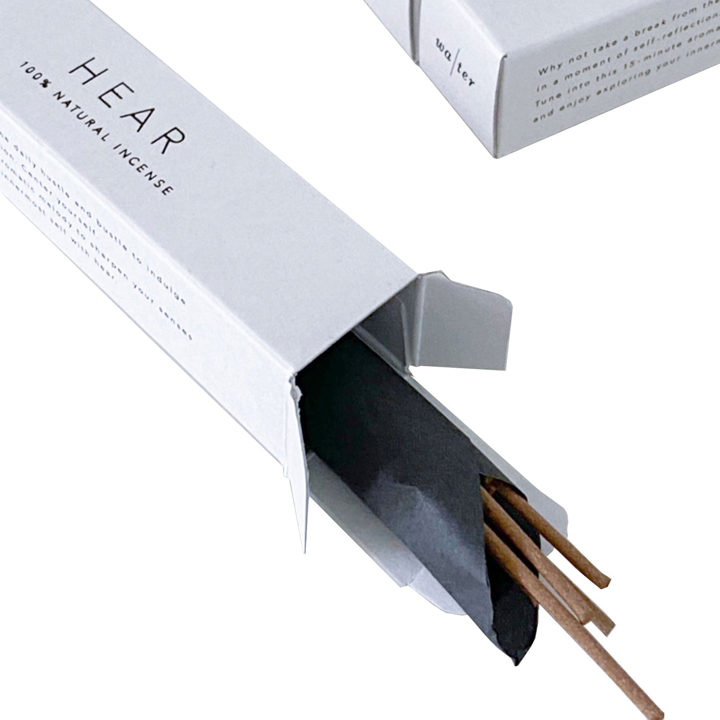 MEDITATION SET | wa/ter Incense MOON & Incense Holder