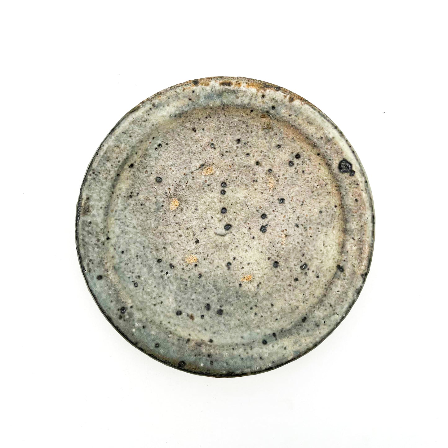 PLATE White Glaze Rimmed Plate (SS) A25