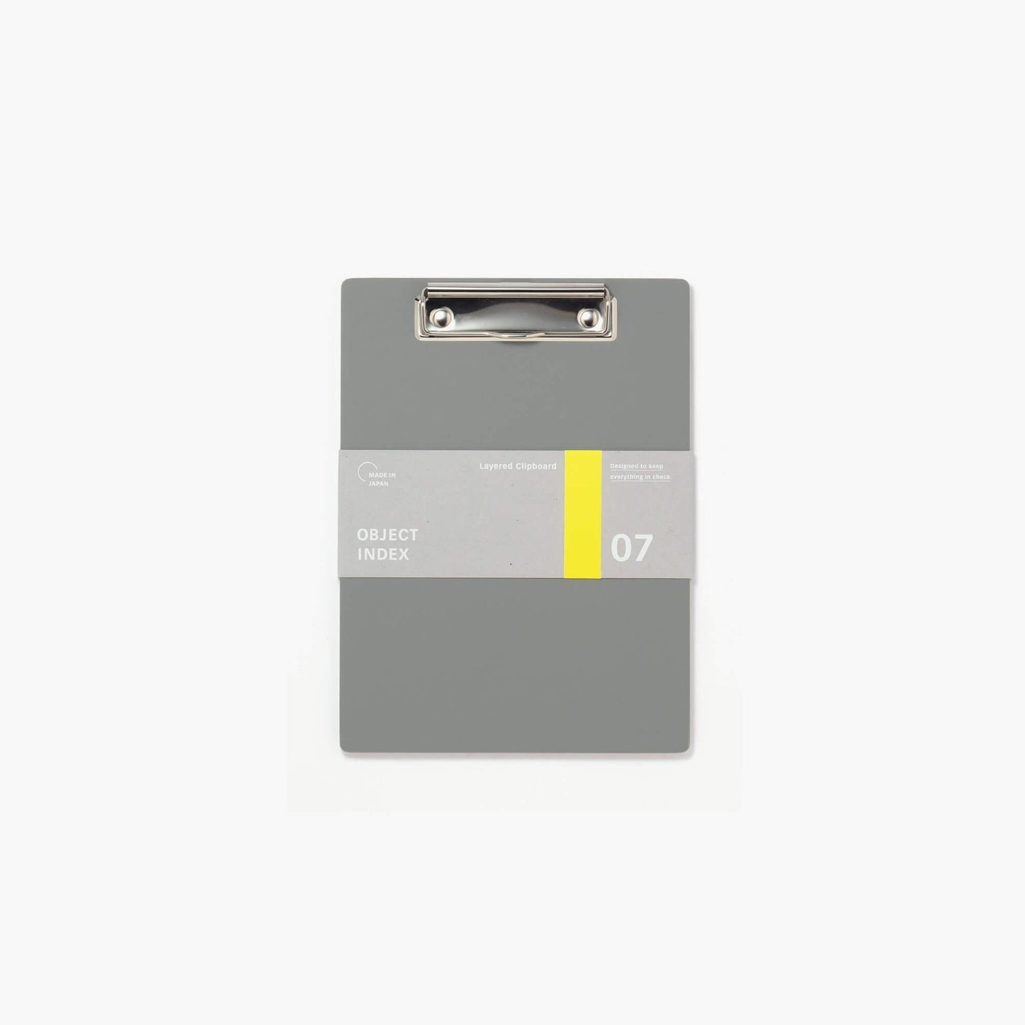 Wooden Clipboard_Gray A5 Front