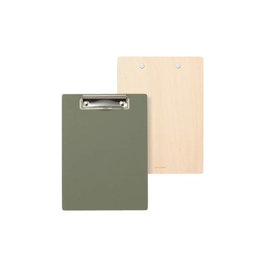 Wooden Clipboard_Olive A5 Front