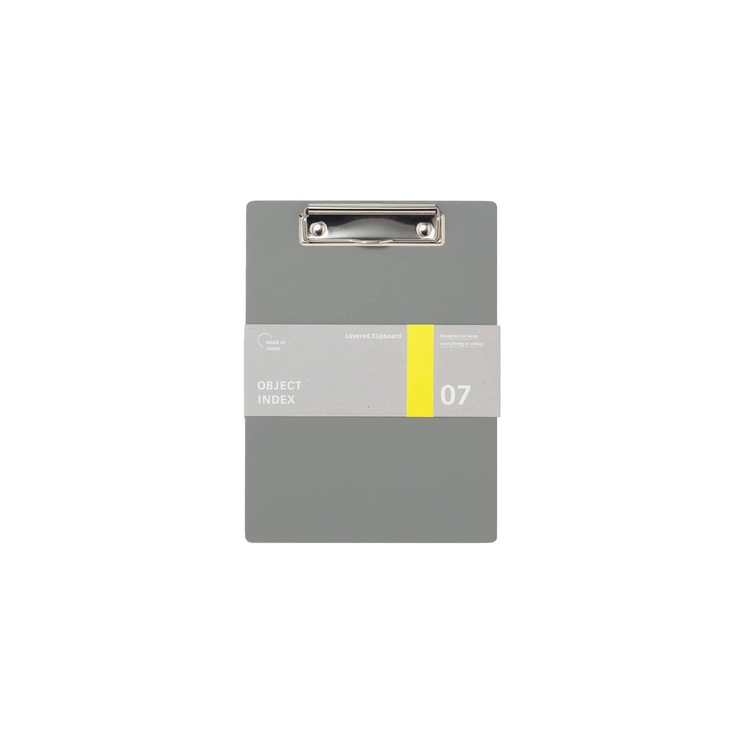 Wooden Clipboard_Gray A5 Front