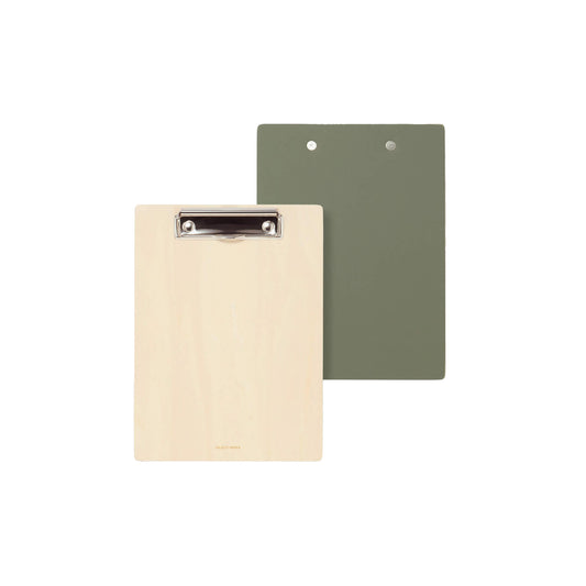 Wooden Clipboard_Olive A5 Back