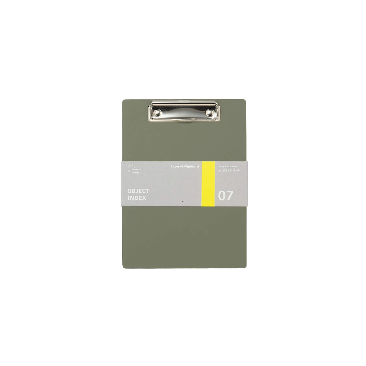 Wooden Clipboard_Olive A5 Front