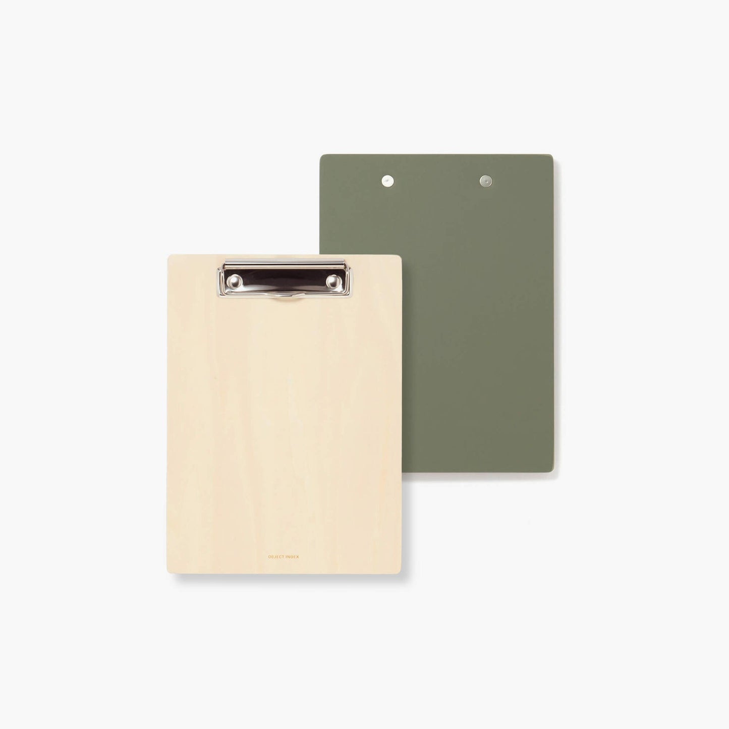 Wooden Clipboard_Olive A5 Back