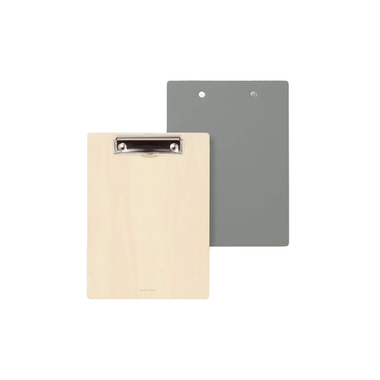 Wooden Clipboard_Gray A5 Back
