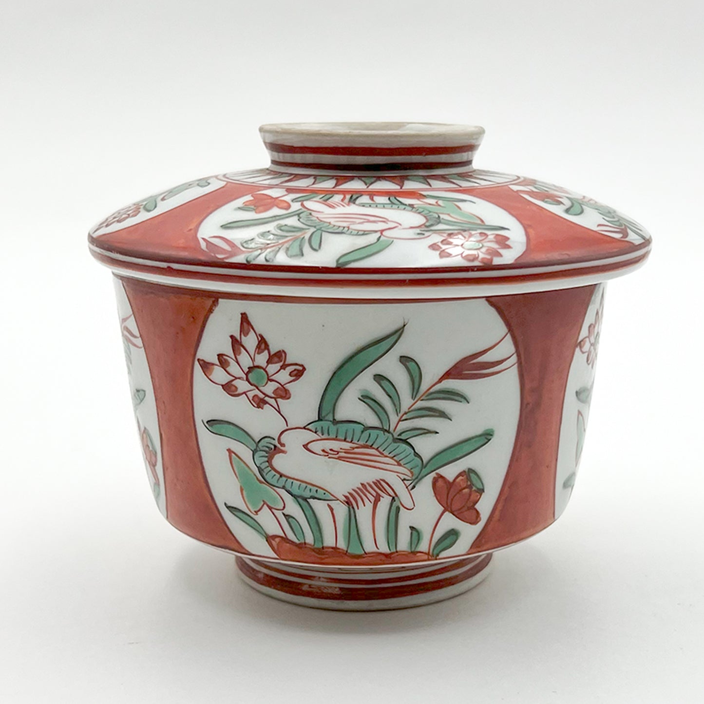 VINTAGE Lidded Bowl B