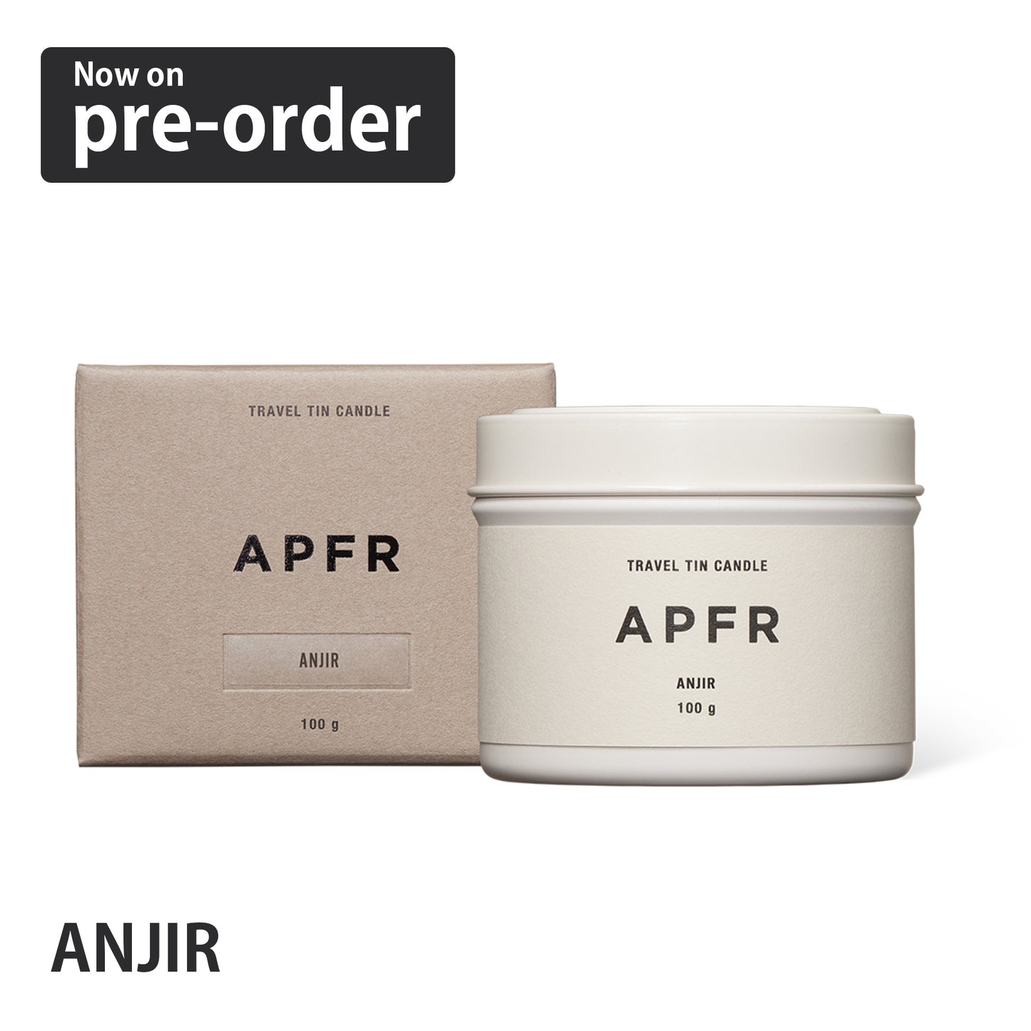 APFR Travel Tin candle -ANJIR-