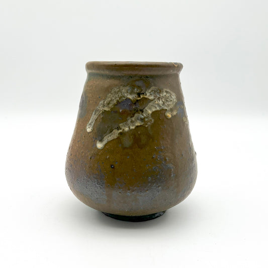 Gray Glaze Flower Vase_Kanata Shisama