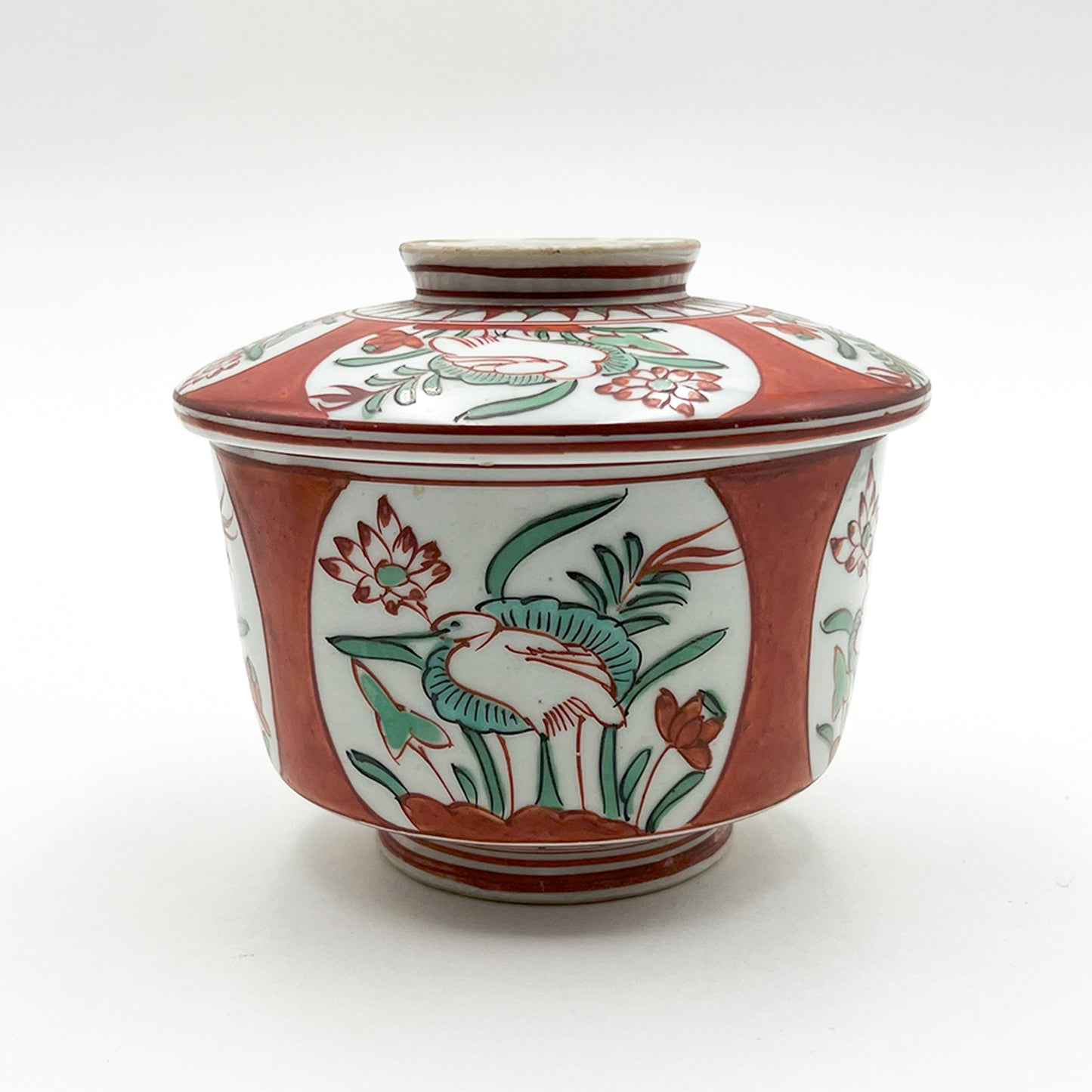 VINTAGE Lidded Bowl B