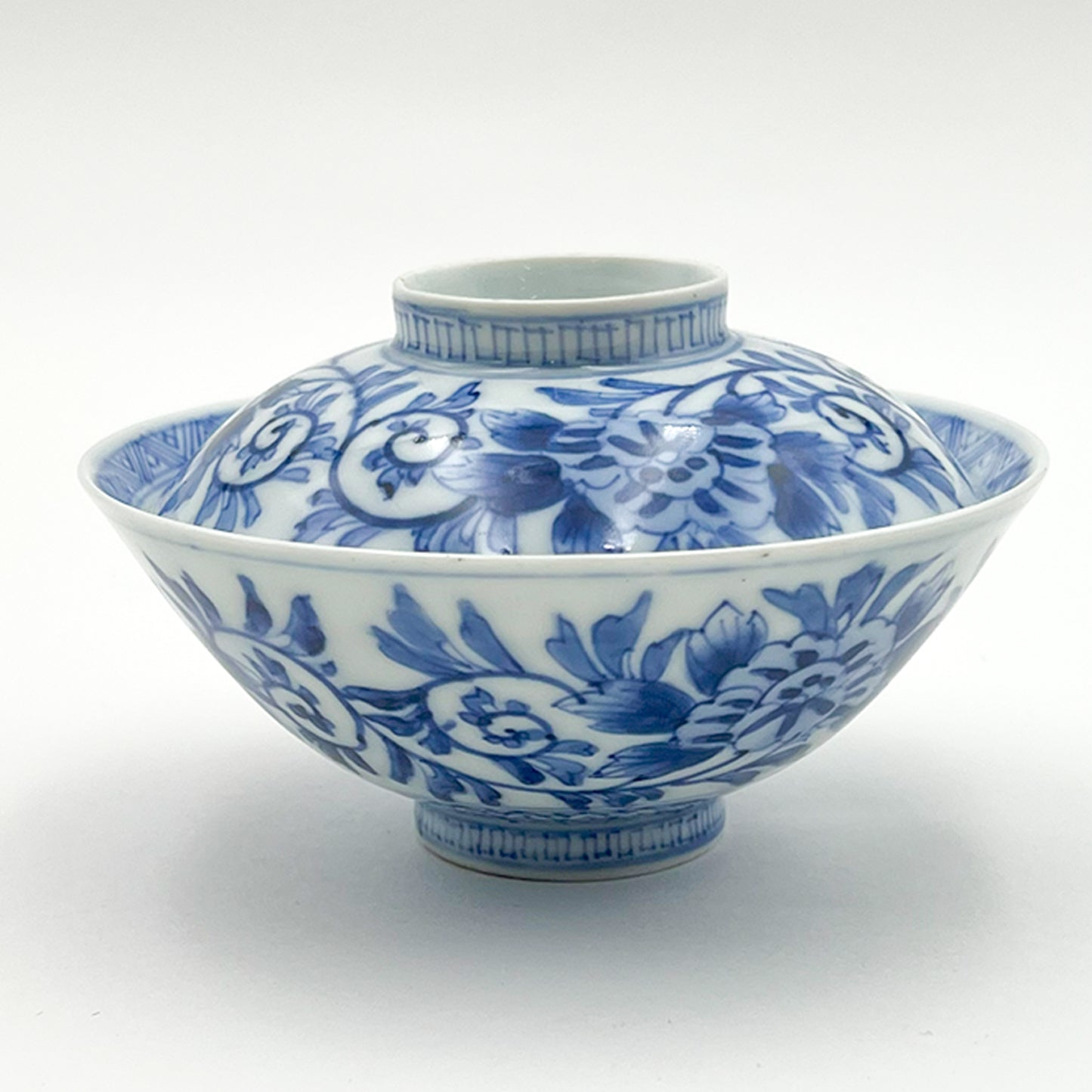 VINTAGE Lidded Bowl C