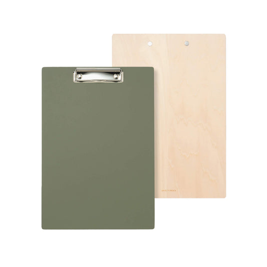 Wooden Clipboard_Olive A4 Front