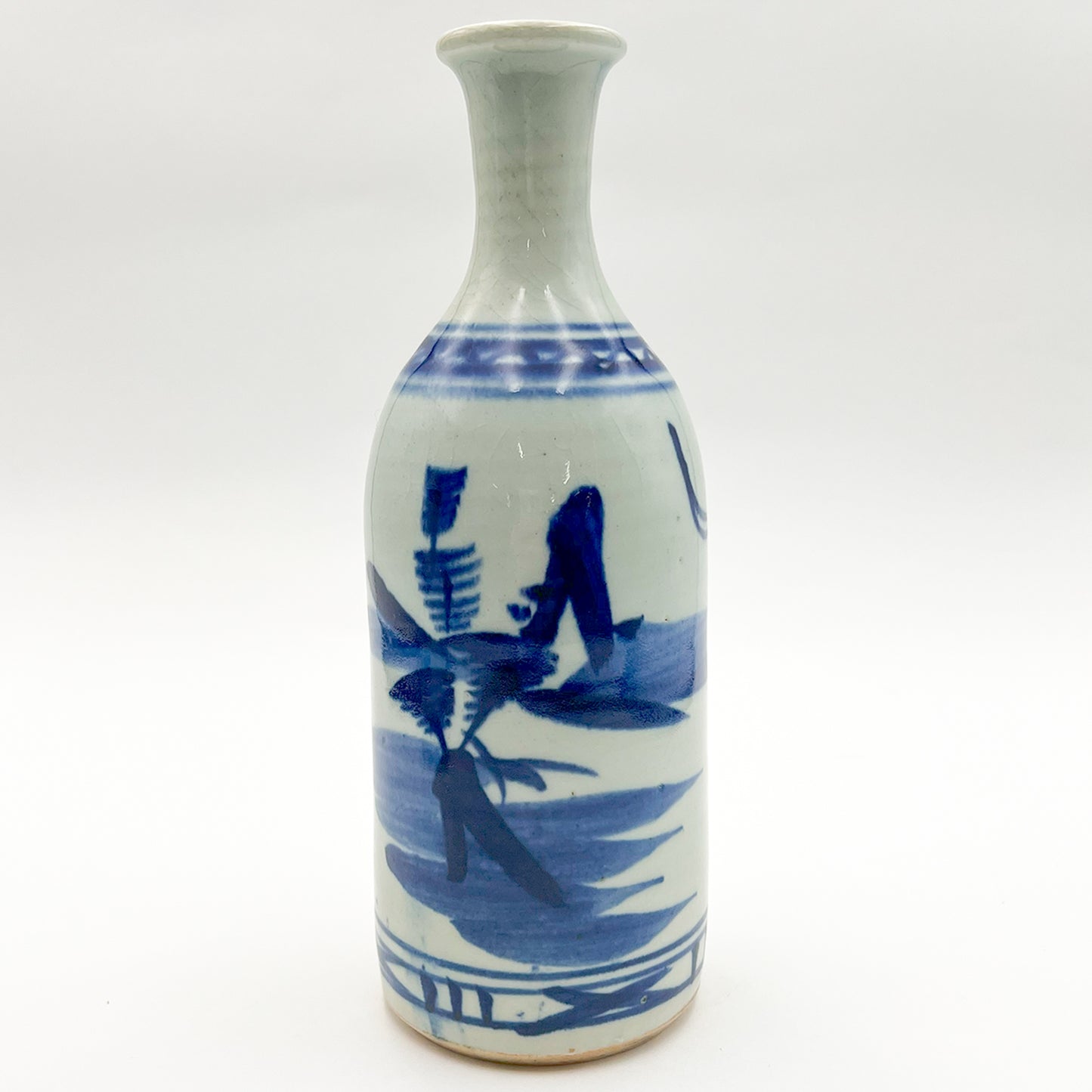 VINTAGE Sake Bottle D