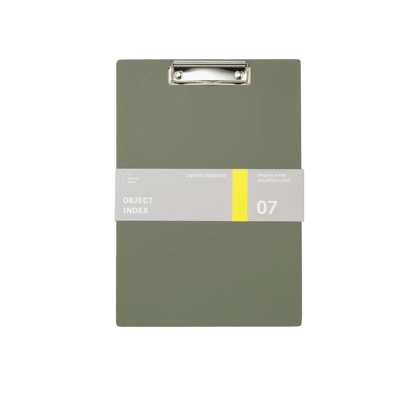 Wooden Clipboard_Olive A4 Front
