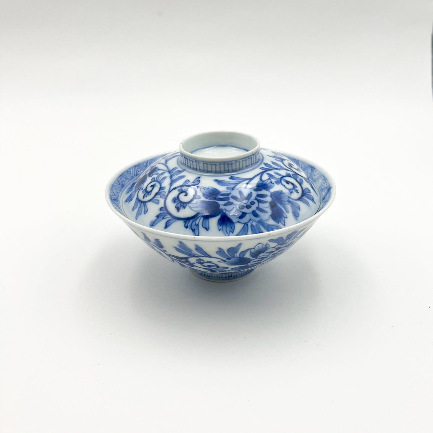 VINTAGE Lidded Bowl C