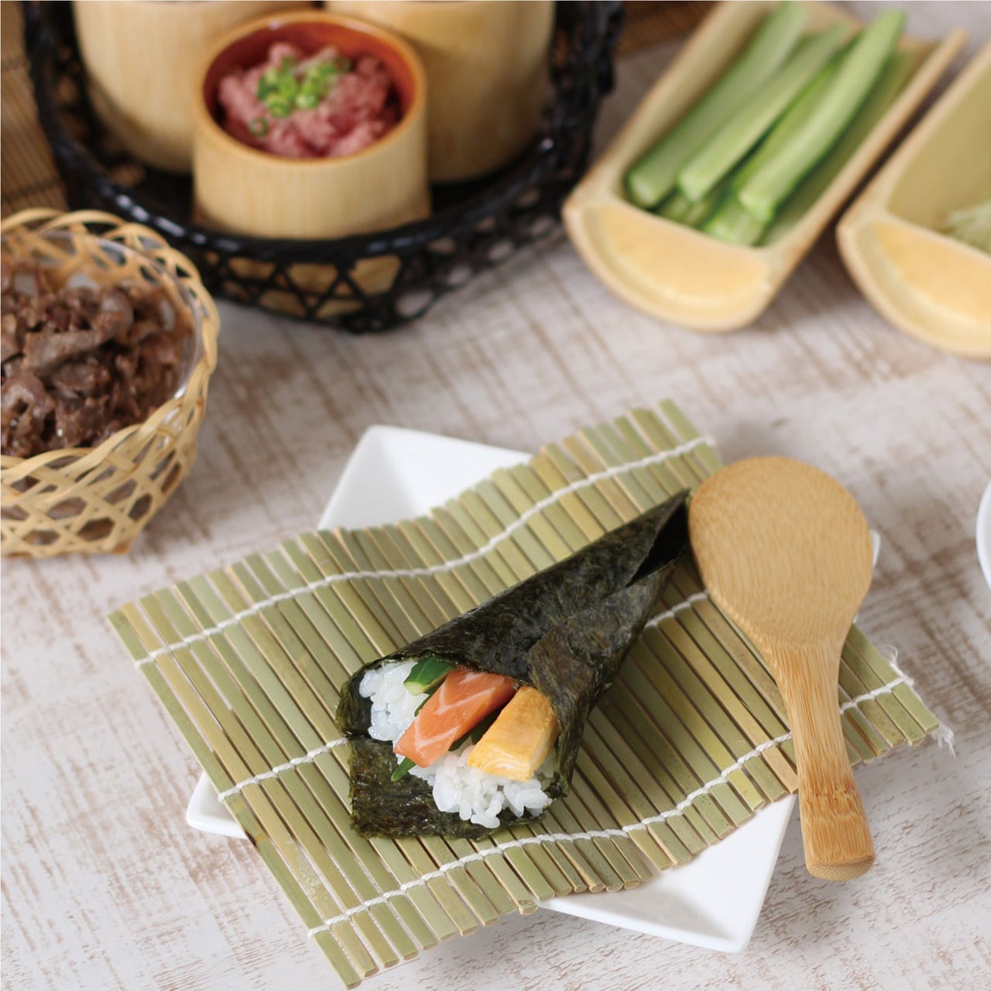 Bamboo Sushi Mat S