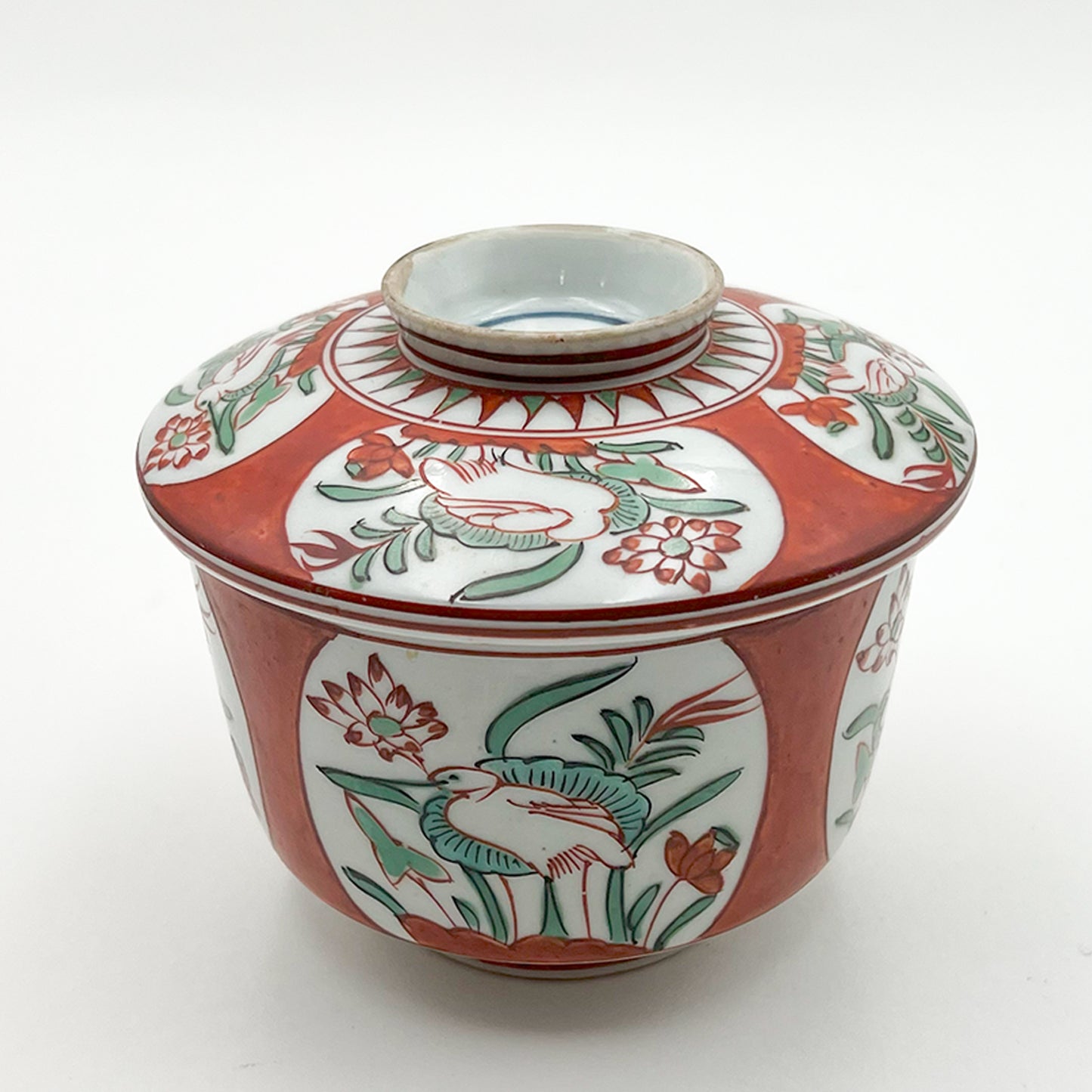 VINTAGE Lidded Bowl B