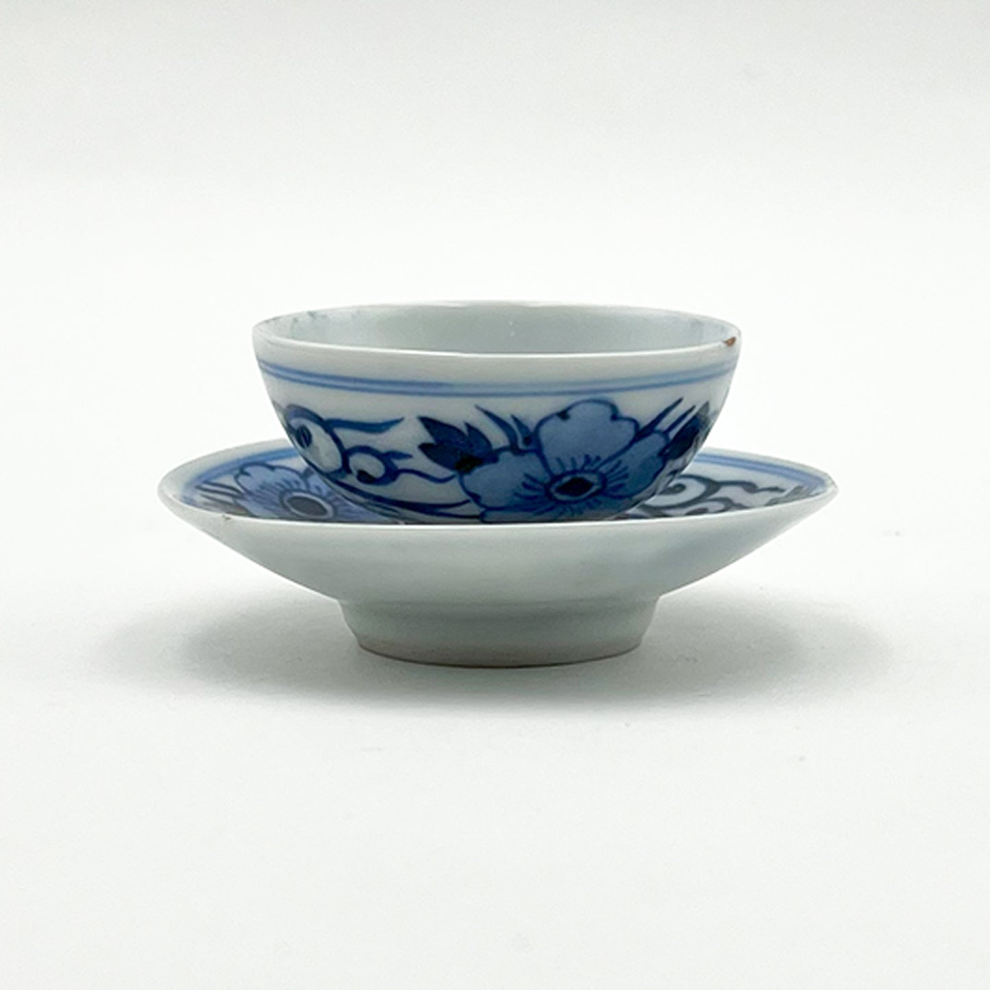 VINTAGE BW Small Tea Cup Set
