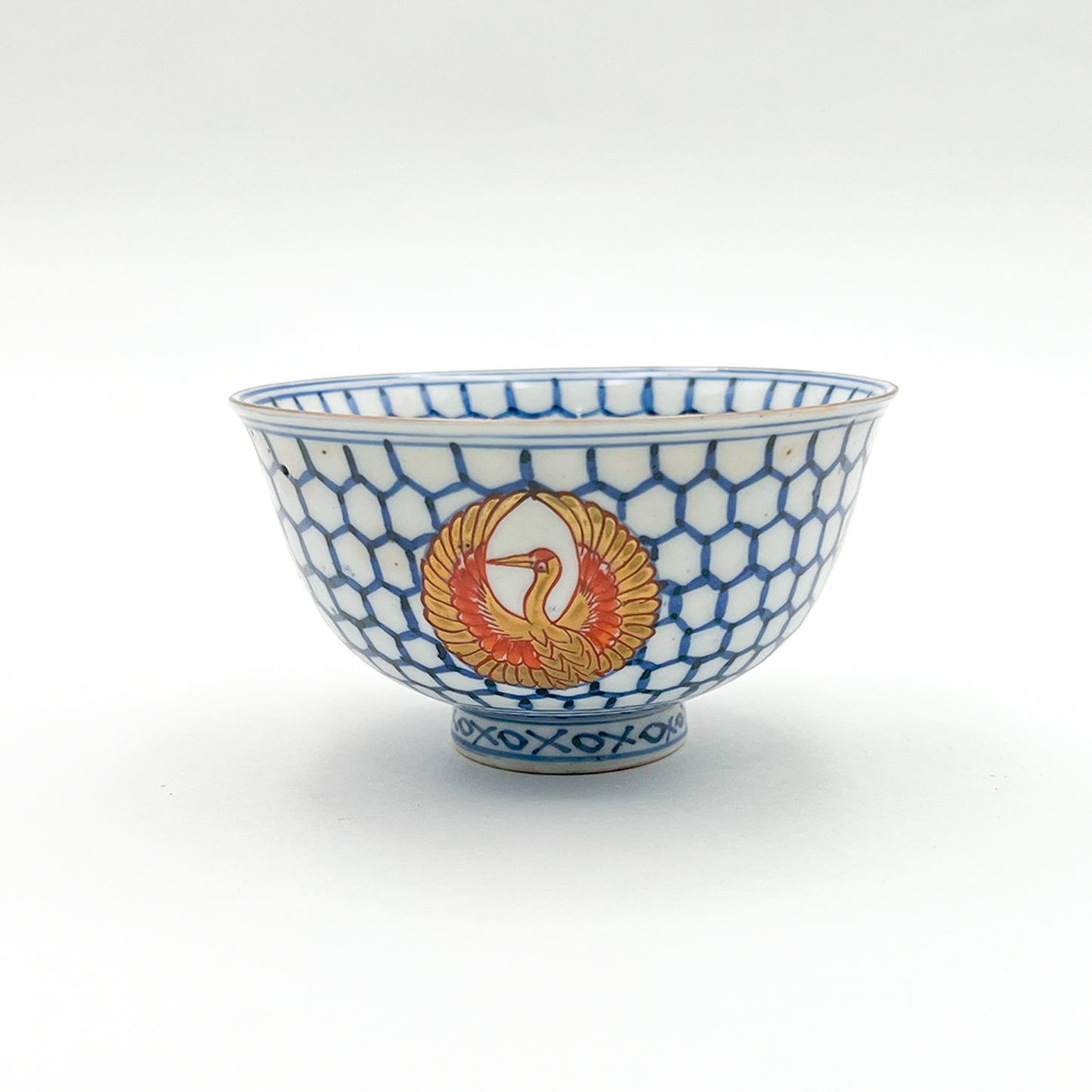 VINTAGE Lidded Bowl A