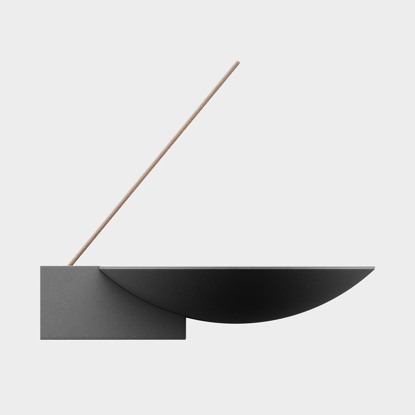 Block Incense Holder_Carbon