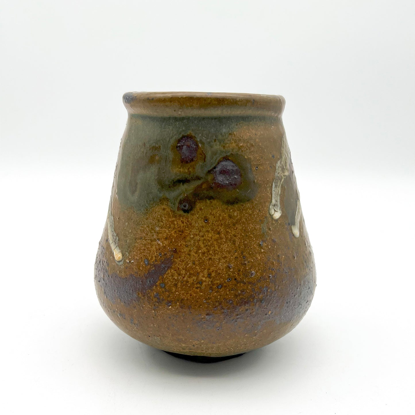 Gray Glaze Flower Vase_Kanata Shisama