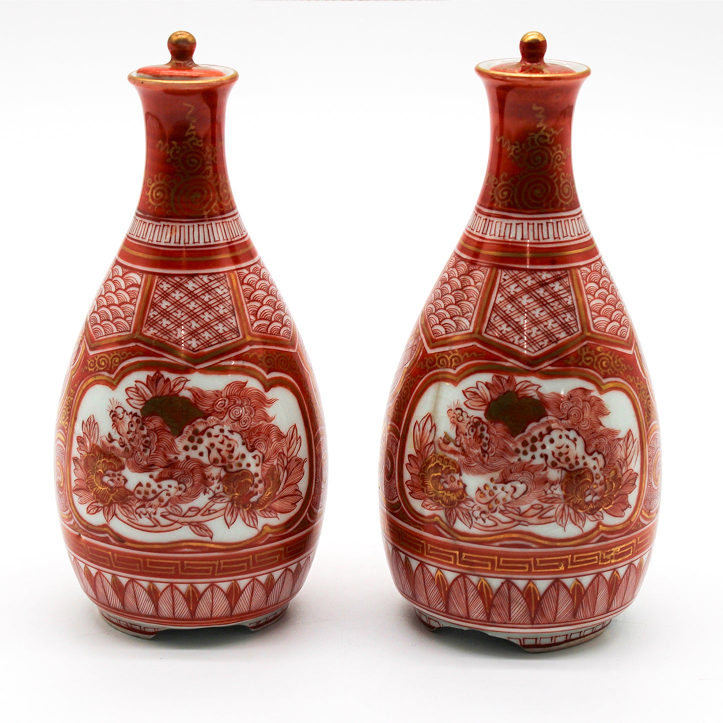 ANTIQUES Sake Bottle 55B