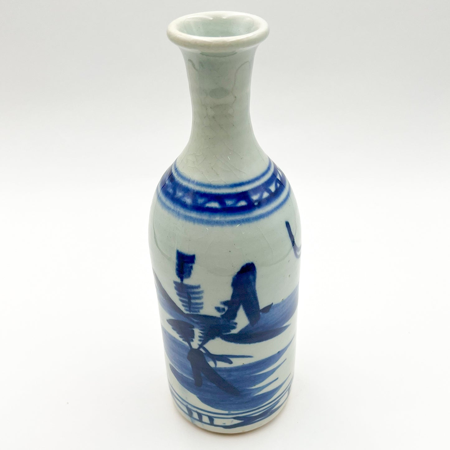 VINTAGE Sake Bottle D