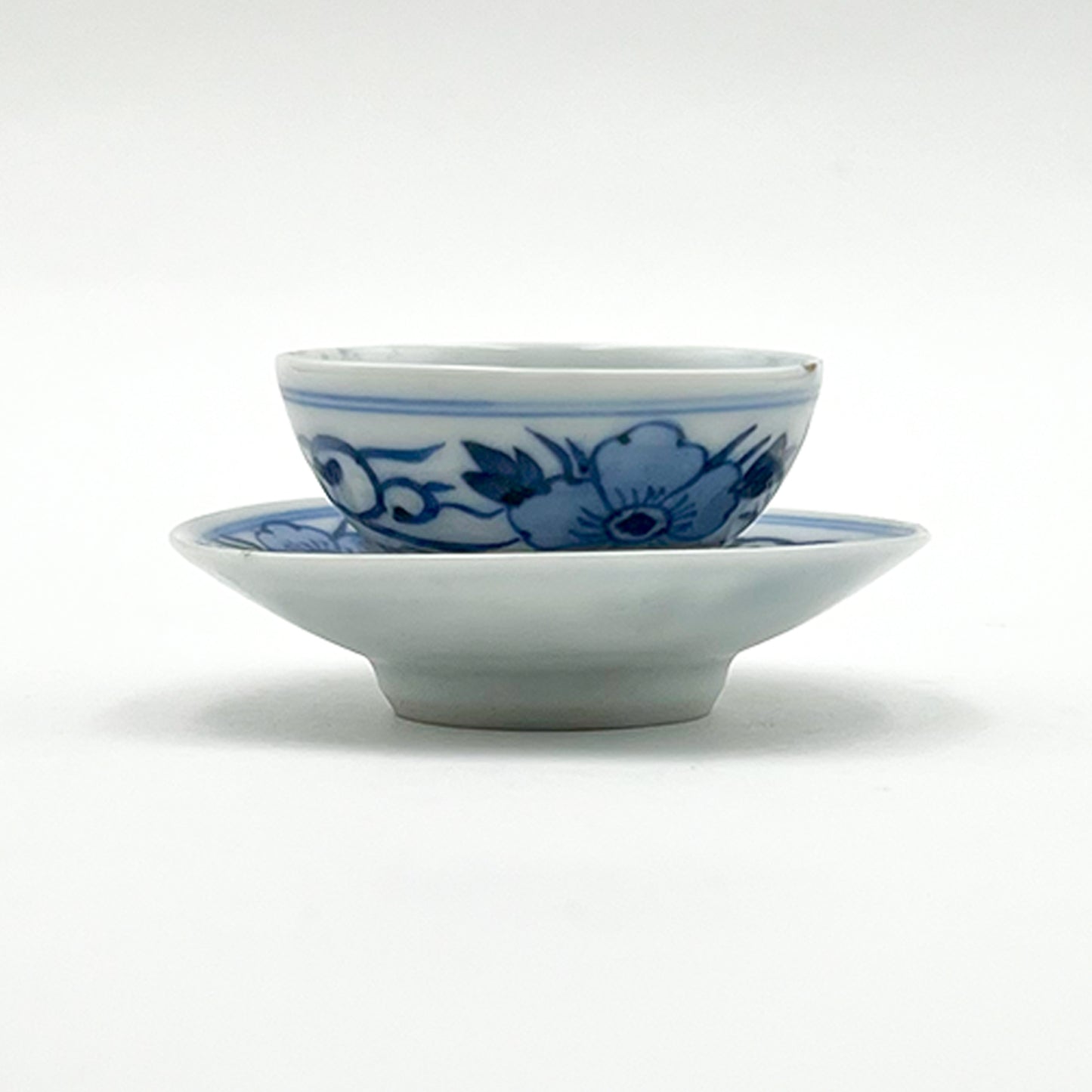 VINTAGE BW Small Tea Cup Set