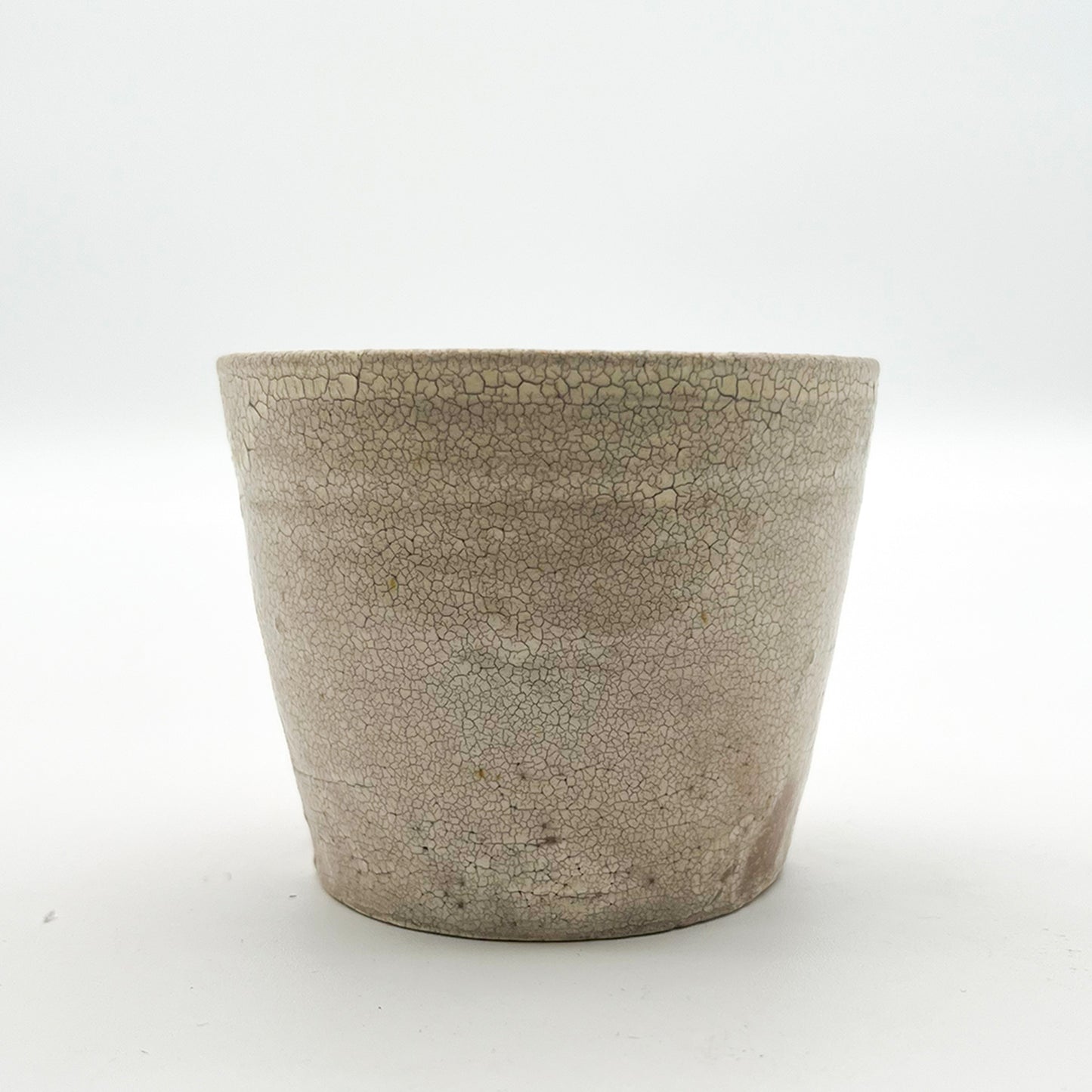 White Crackle Sake Cup_Atsushi Ogata