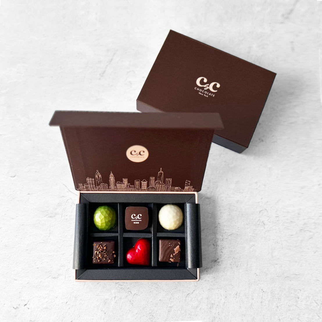 CIBONE-flavored 6pc chocolate boxes