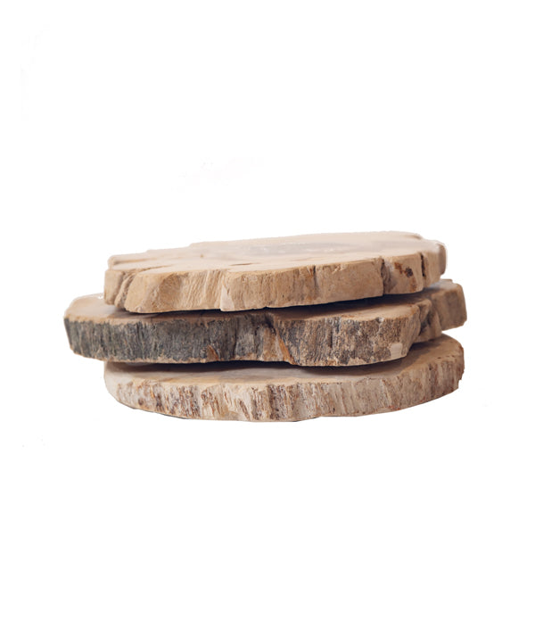 WOOD COASTER Natural