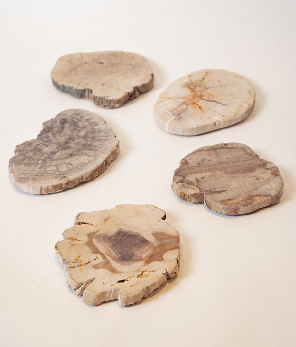 WOOD COASTER Natural