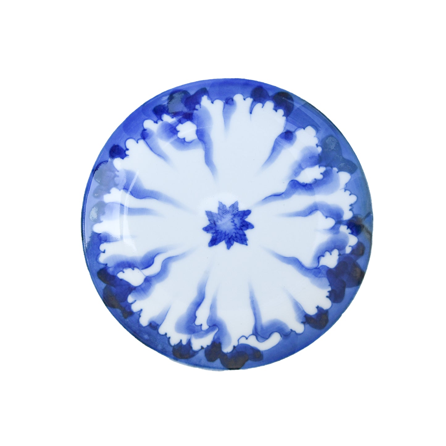 Japanese antique ceramic plate S