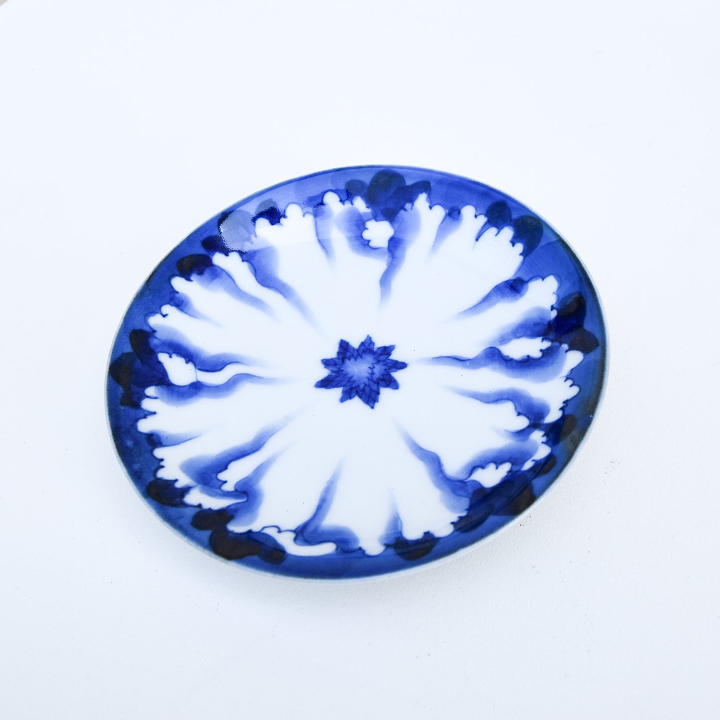 Japanese antique ceramic plate S