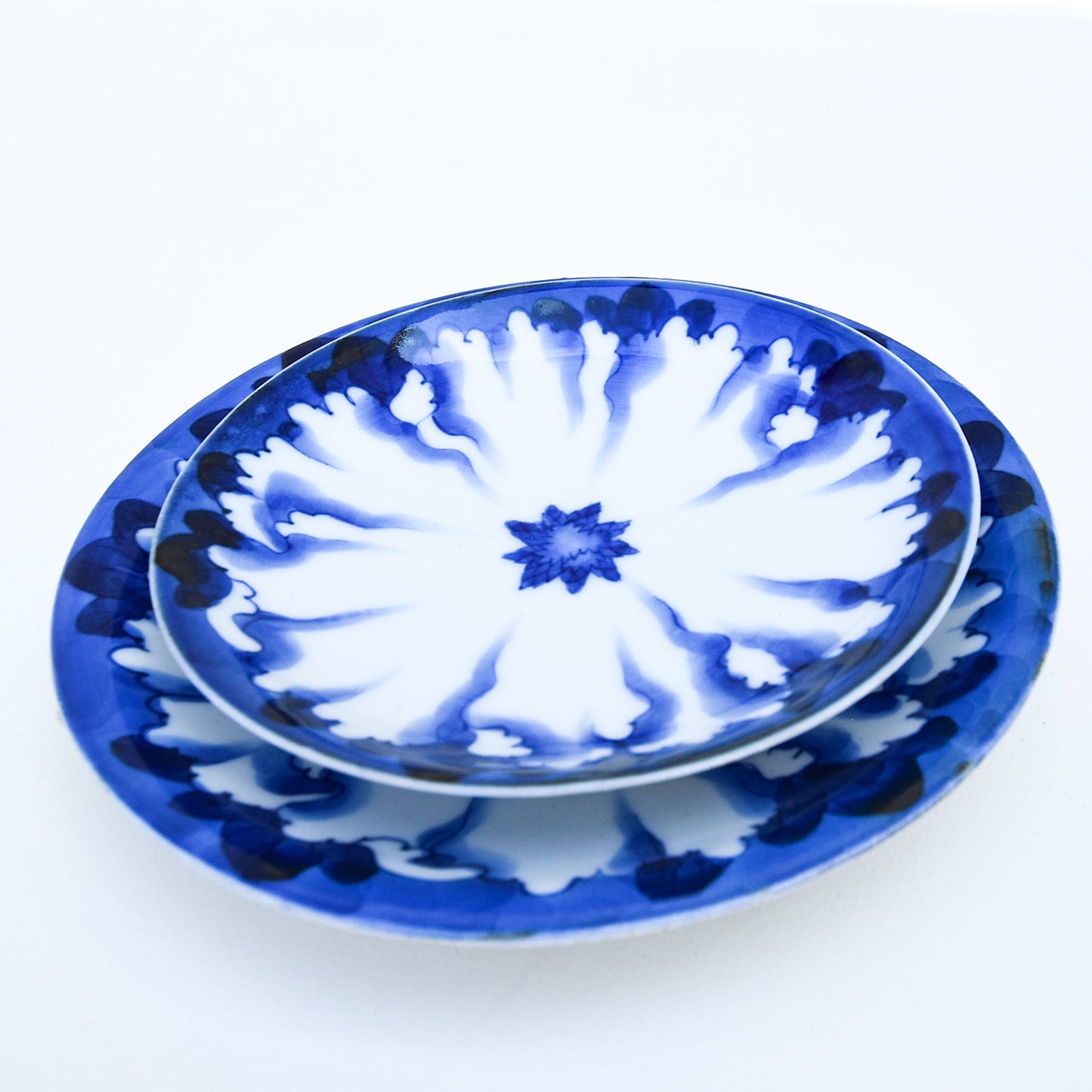 Japanese antique ceramic plate S