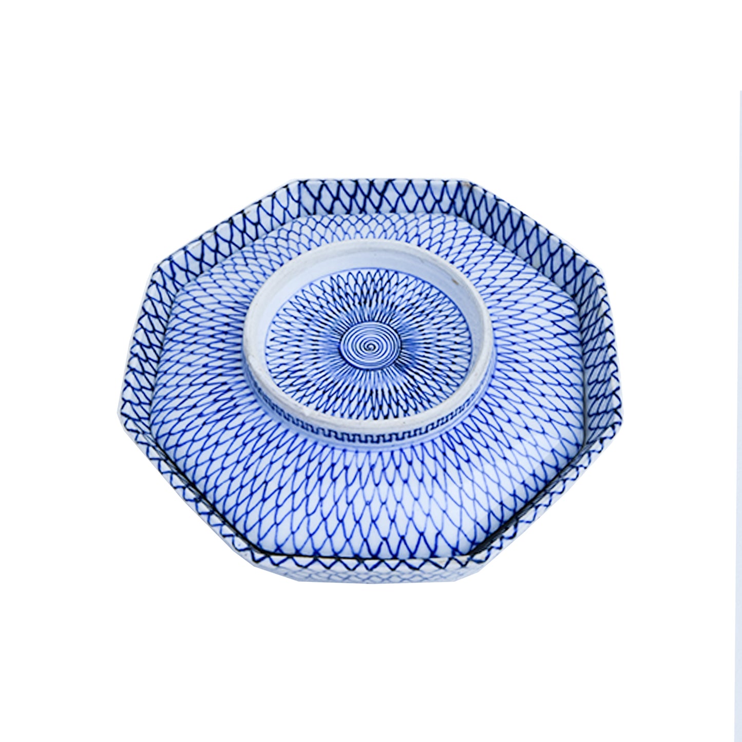 Japanese antique ceramic Lid Bowl